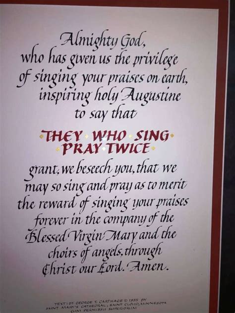 <b>Prayers</b> for Choirs: No. . Prayer point for choir members